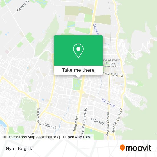 Gym map