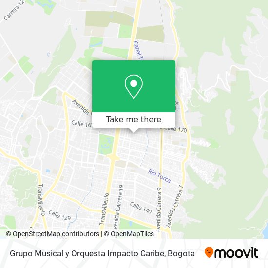 Grupo Musical y Orquesta Impacto Caribe map