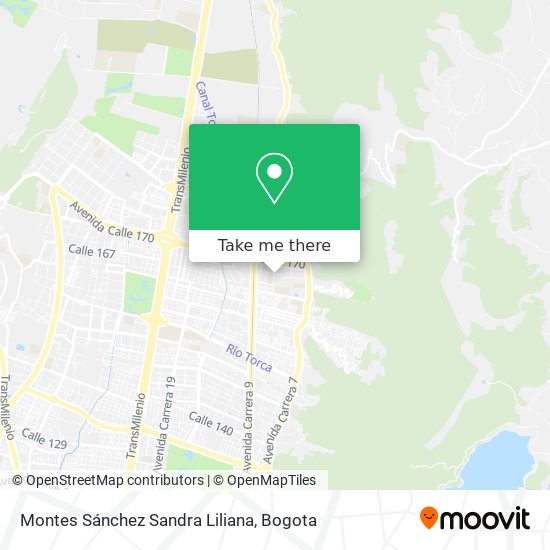 Mapa de Montes Sánchez Sandra Liliana