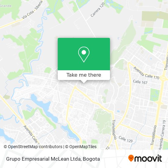 Grupo Empresarial McLean Ltda map