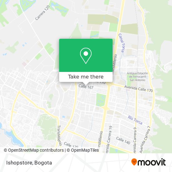 Ishopstore map