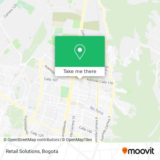 Retail Solutions map