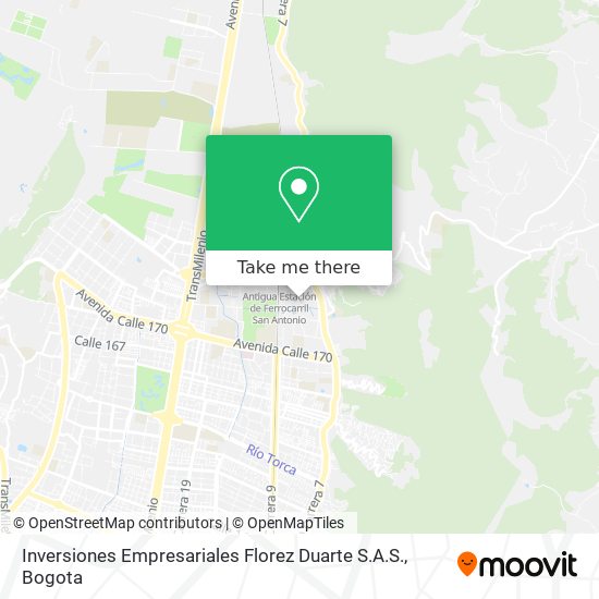 Mapa de Inversiones Empresariales Florez Duarte S.A.S.