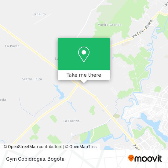 Gym Copidrogas map