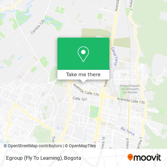 Egroup (Fly To Learning) map