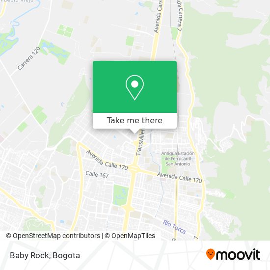 Baby Rock map