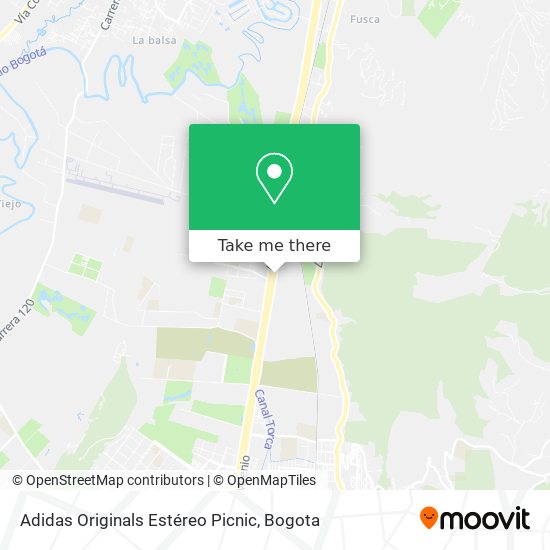 Adidas Originals Estéreo Picnic map