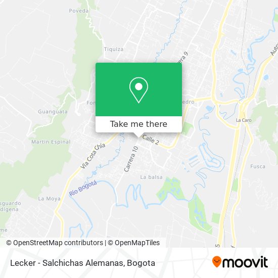 Mapa de Lecker - Salchichas Alemanas