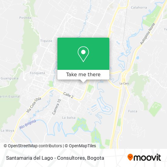 Santamaria del Lago - Consultores map