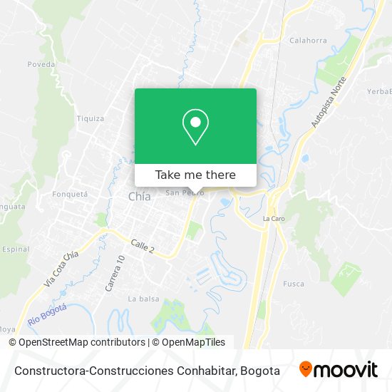 Constructora-Construcciones Conhabitar map