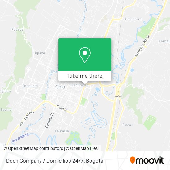 Doch Company / Domicilios 24/7 map