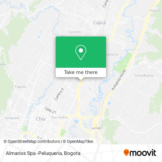 Mapa de Almarios Spa -Peluqueria