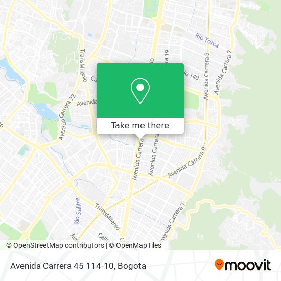 Avenida Carrera 45 114-10 map