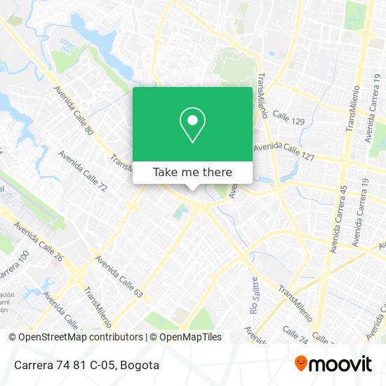 Mapa de Carrera 74 81 C-05
