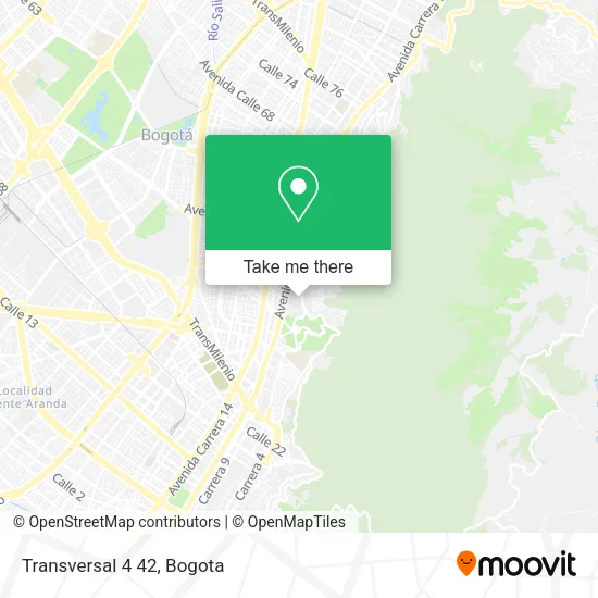 Mapa de Transversal 4 42