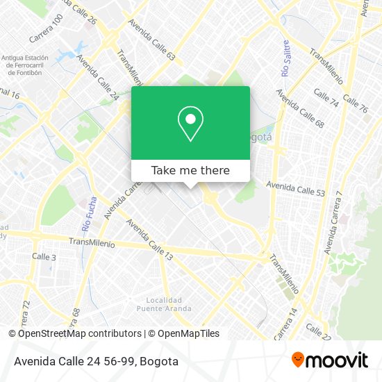 Avenida Calle 24 56-99 map