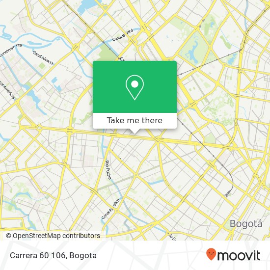 Mapa de Carrera 60 106