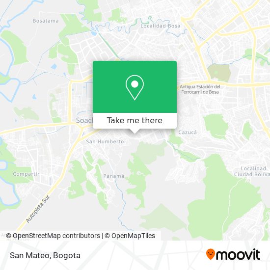 San Mateo map