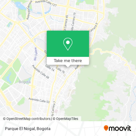 Parque El Nogal map