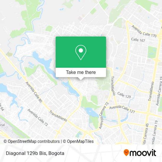 Diagonal 129b Bis map