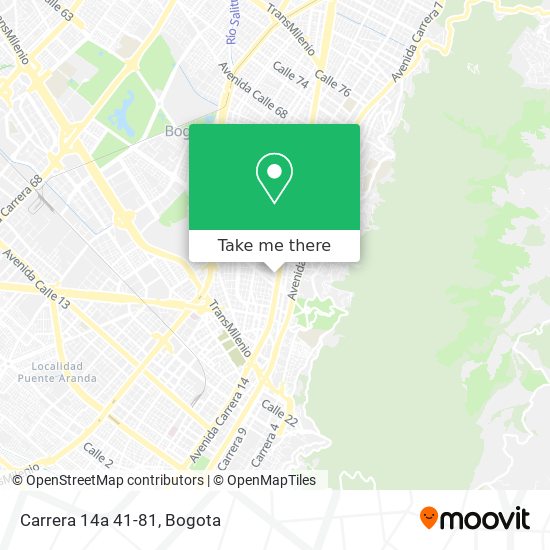 Mapa de Carrera 14a 41-81