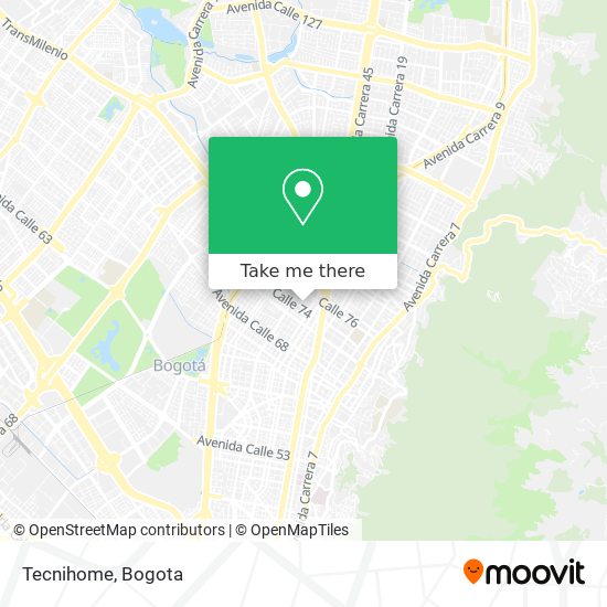 Tecnihome map