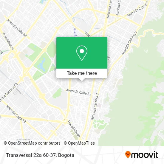 Transversal 22a 60-37 map