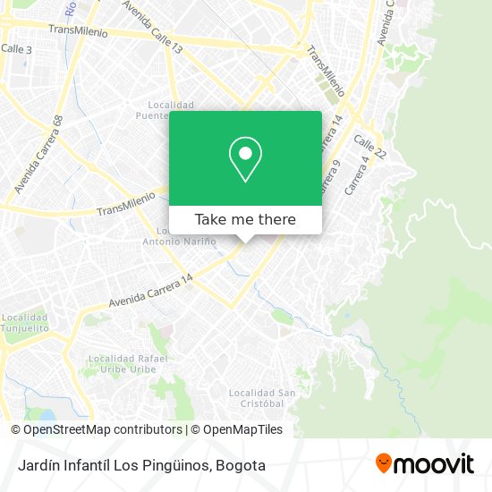 Jardín Infantíl Los Pingüinos map