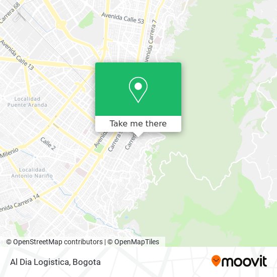 Al Dia Logistica map