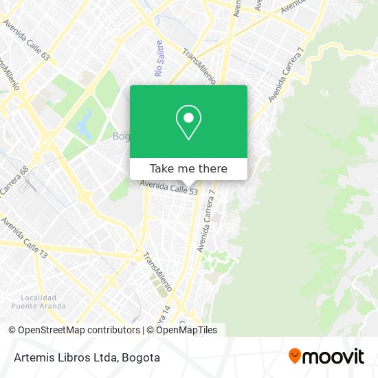 Artemis Libros Ltda map