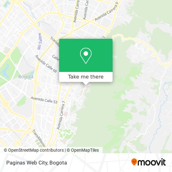 Mapa de Paginas Web City