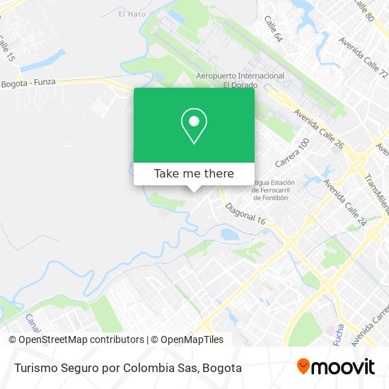 Turismo Seguro por Colombia Sas map