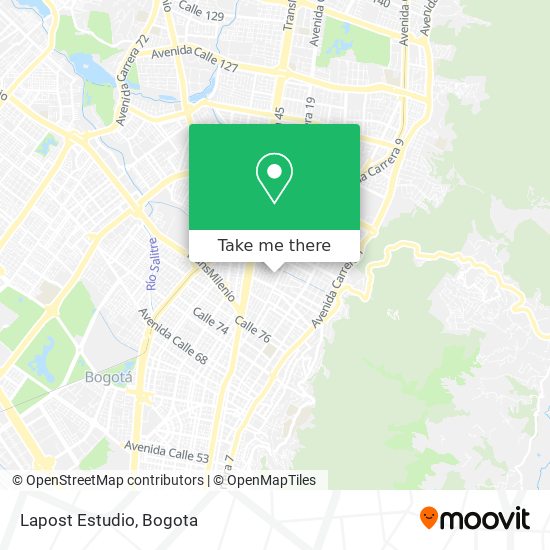 Mapa de Lapost Estudio
