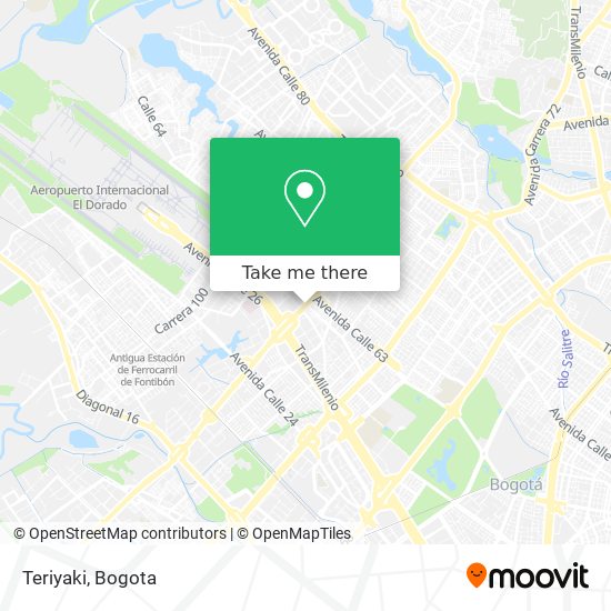 Mapa de Teriyaki