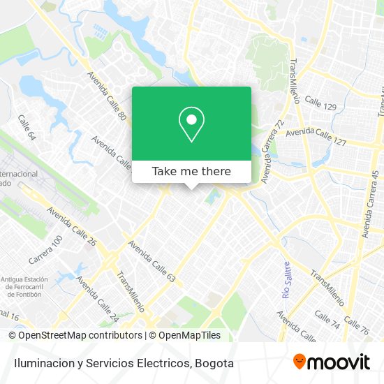 Iluminacion y Servicios Electricos map