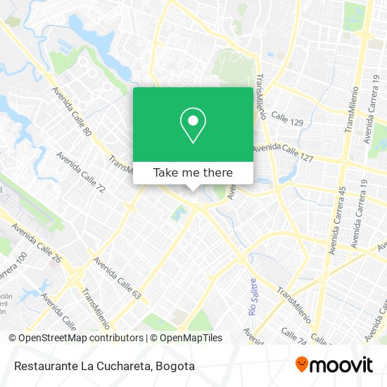 Restaurante La Cuchareta map