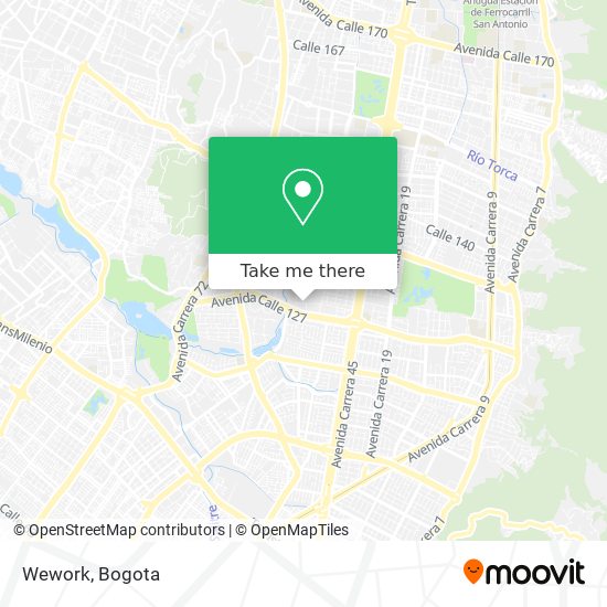 Wework map