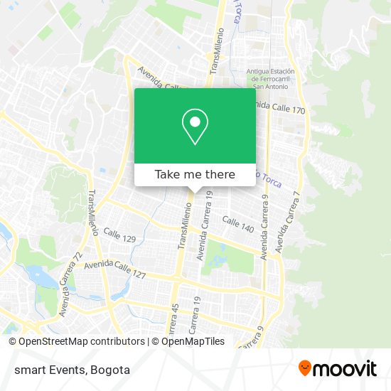 smart Events map