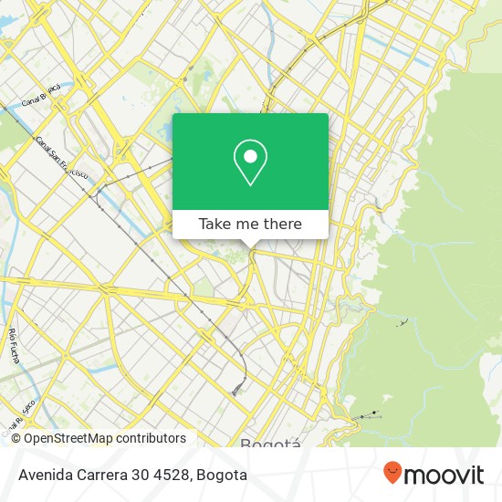 Avenida Carrera 30 4528 map