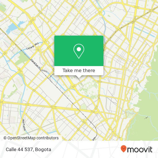 Calle 44 537 map