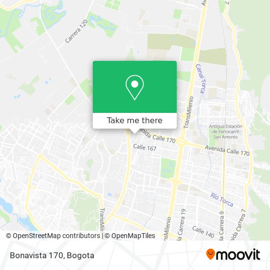 Bonavista 170 map