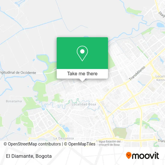 Mapa de El Diamante
