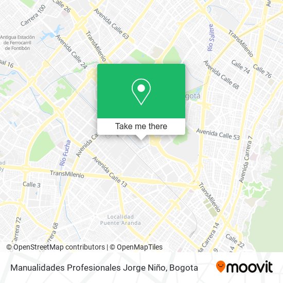 Manualidades Profesionales Jorge Niño map