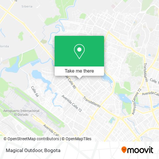 Mapa de Magical Outdoor