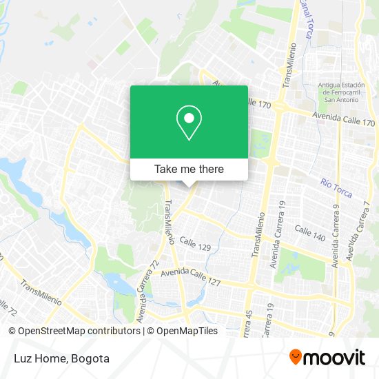 Luz Home map