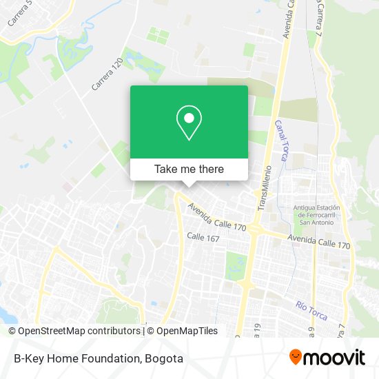 Mapa de B-Key Home Foundation