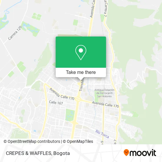 CREPES & WAFFLES map