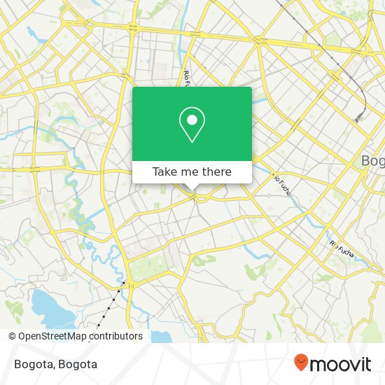 Bogota map