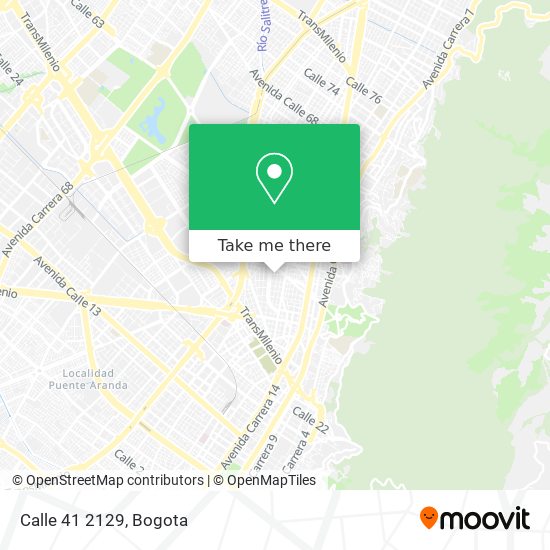 Calle 41 2129 map
