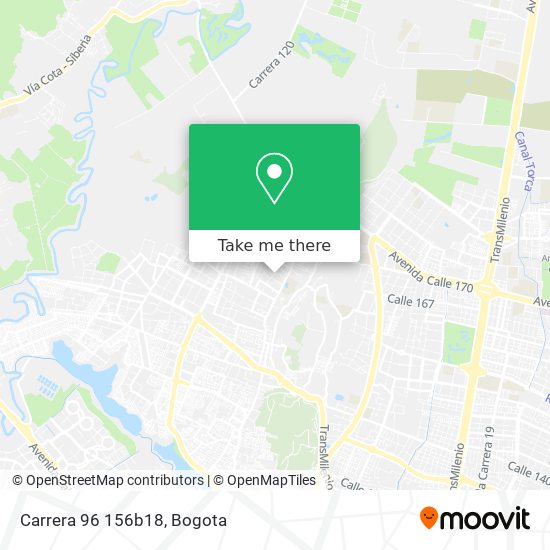 Mapa de Carrera 96 156b18